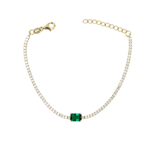 Gabina Bracelet- Green