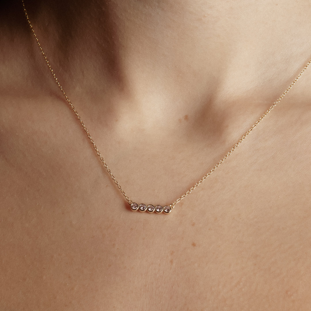 Azalea Necklace Pink