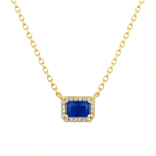 Caimile Necklace Blue