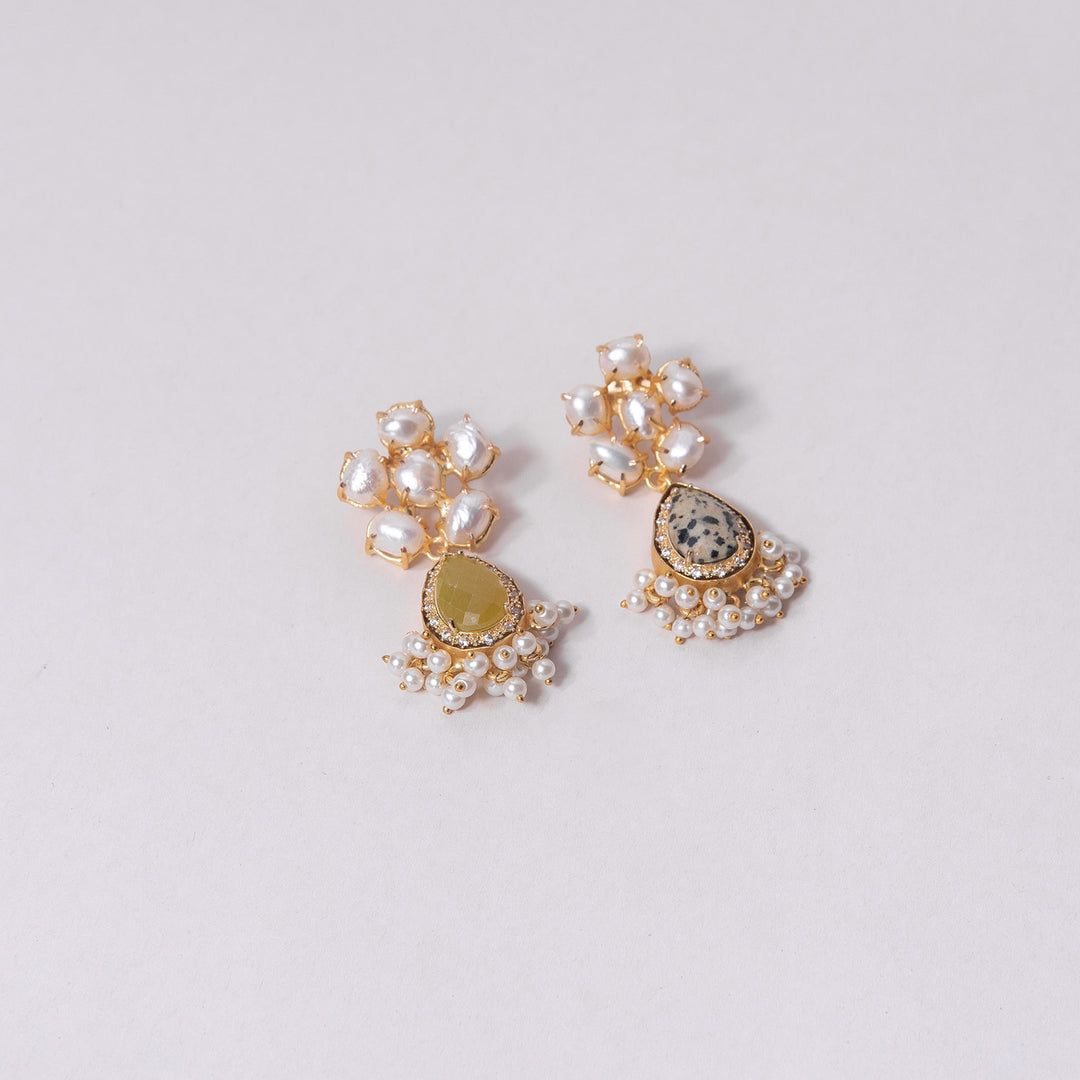 Hera Natural Stone Earrings