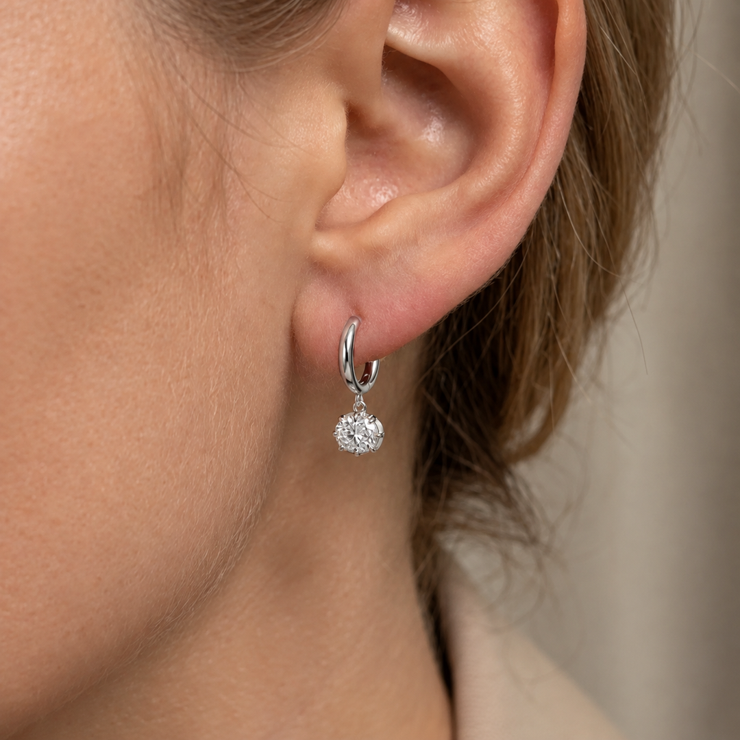 The Hailey Hoops Silver - PREORDER