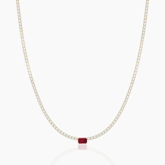 Jenna Necklace Red