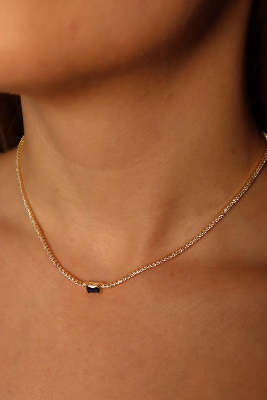 Jenna Necklace Blue