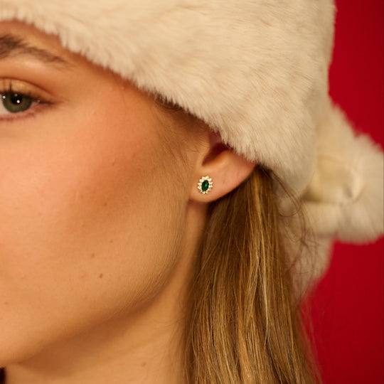 Caia Earrings Green