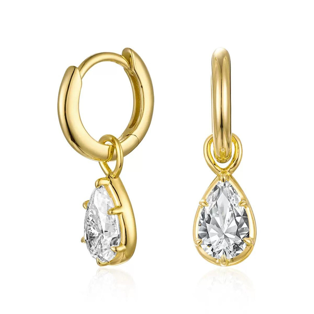 Pear Hoops