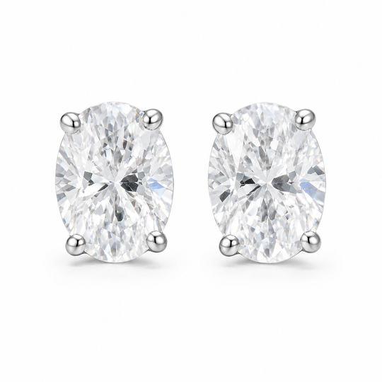 Aura Oval Studs
