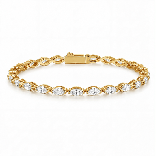 Marquise Bracelet Gold