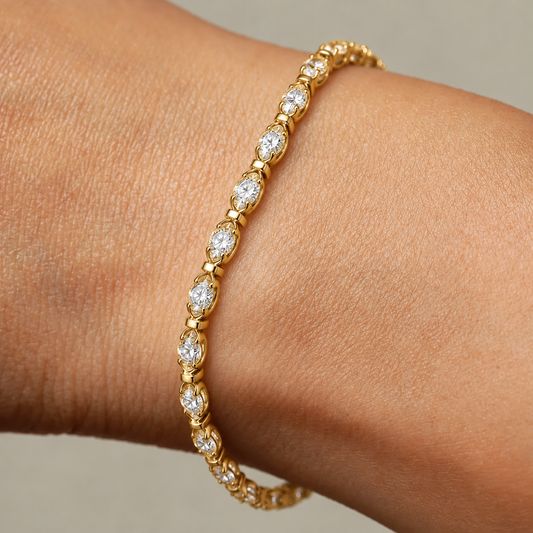 Marquise Bracelet Gold