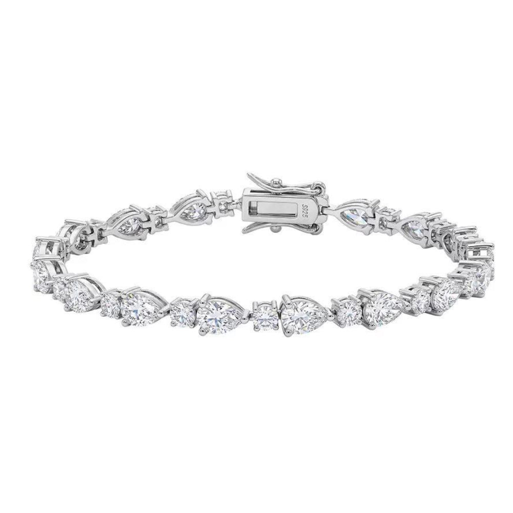 Pear Bracelet Silver