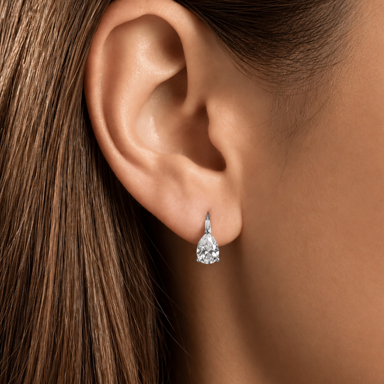 Pear Huggies Silver