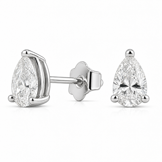 Pear Cut Studs