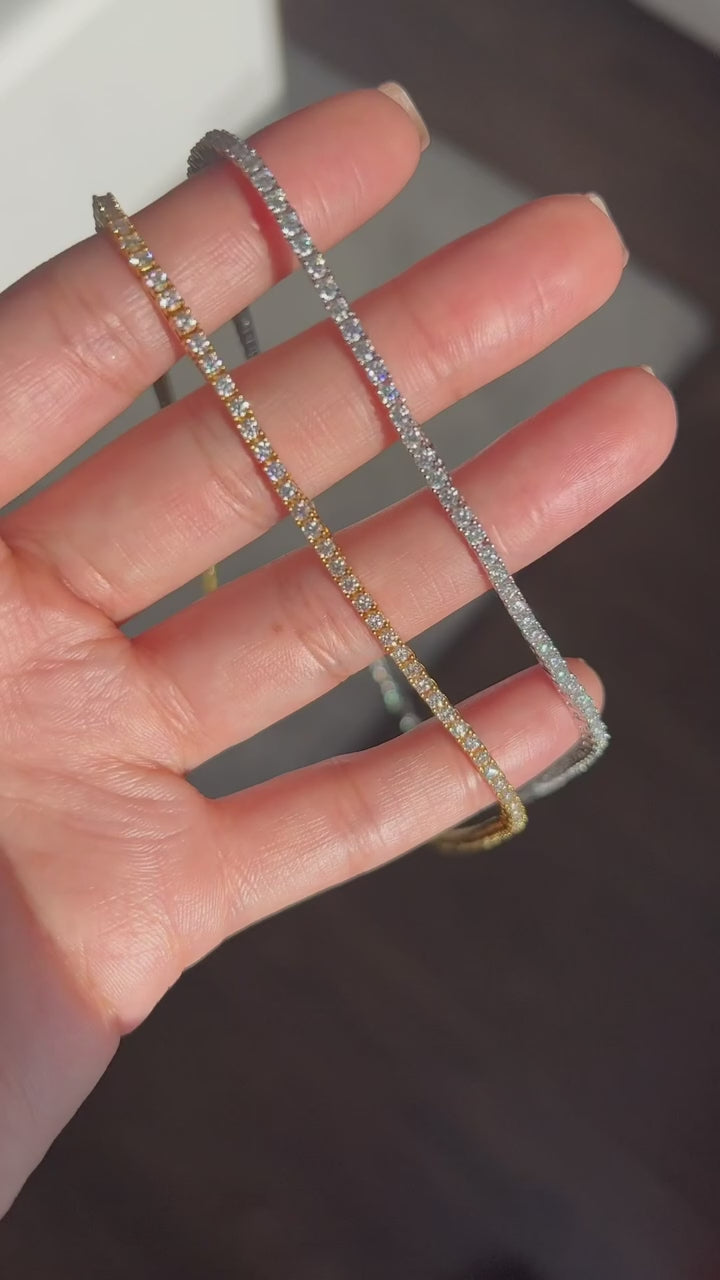 Tennis Helia Bracelet Gold