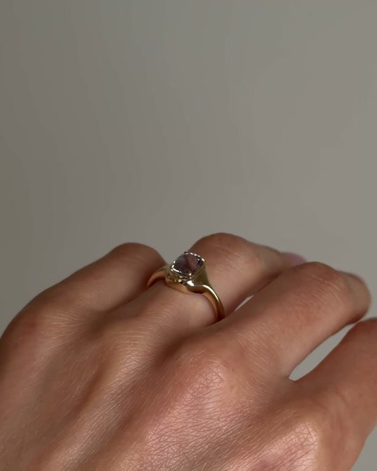 Bold Cushion Cut Ring