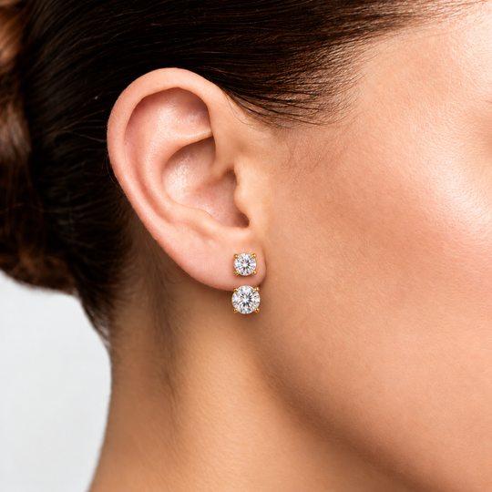 Round Brilliant Studs