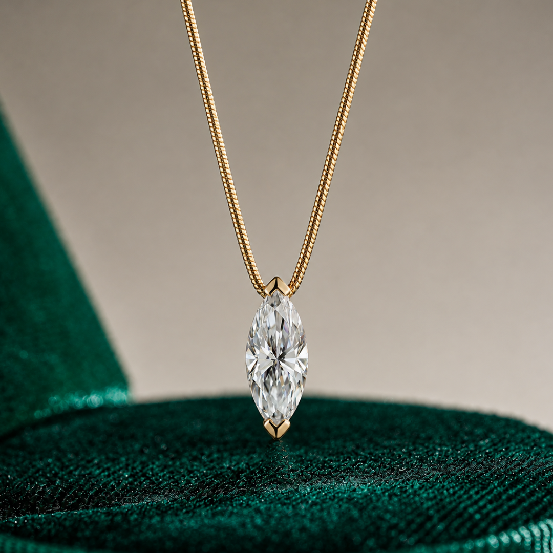 Skylar Marquise Necklace