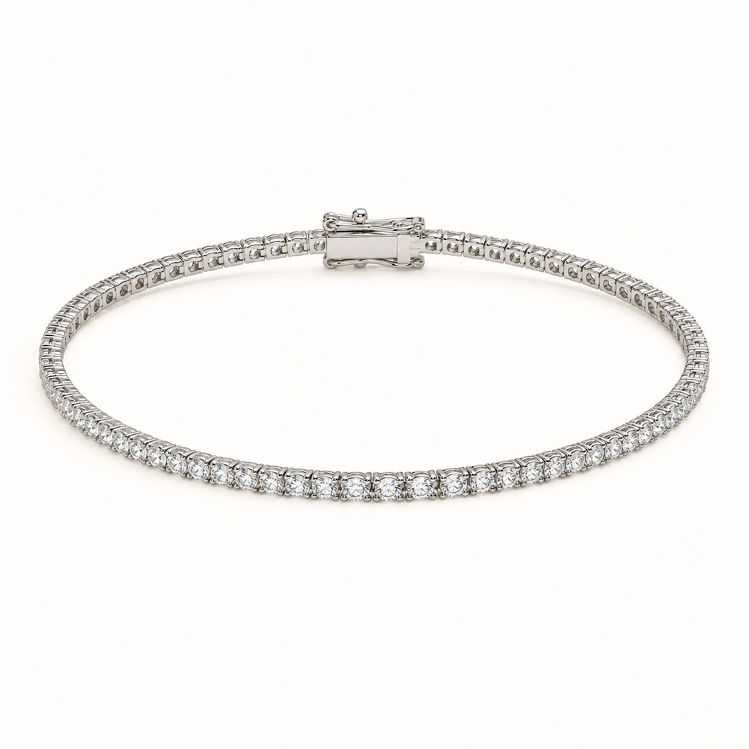 Tennis Helia Bracelet Silver