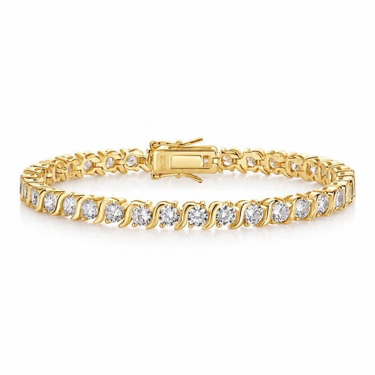 Tiffany Round Cut Bracelet Gold